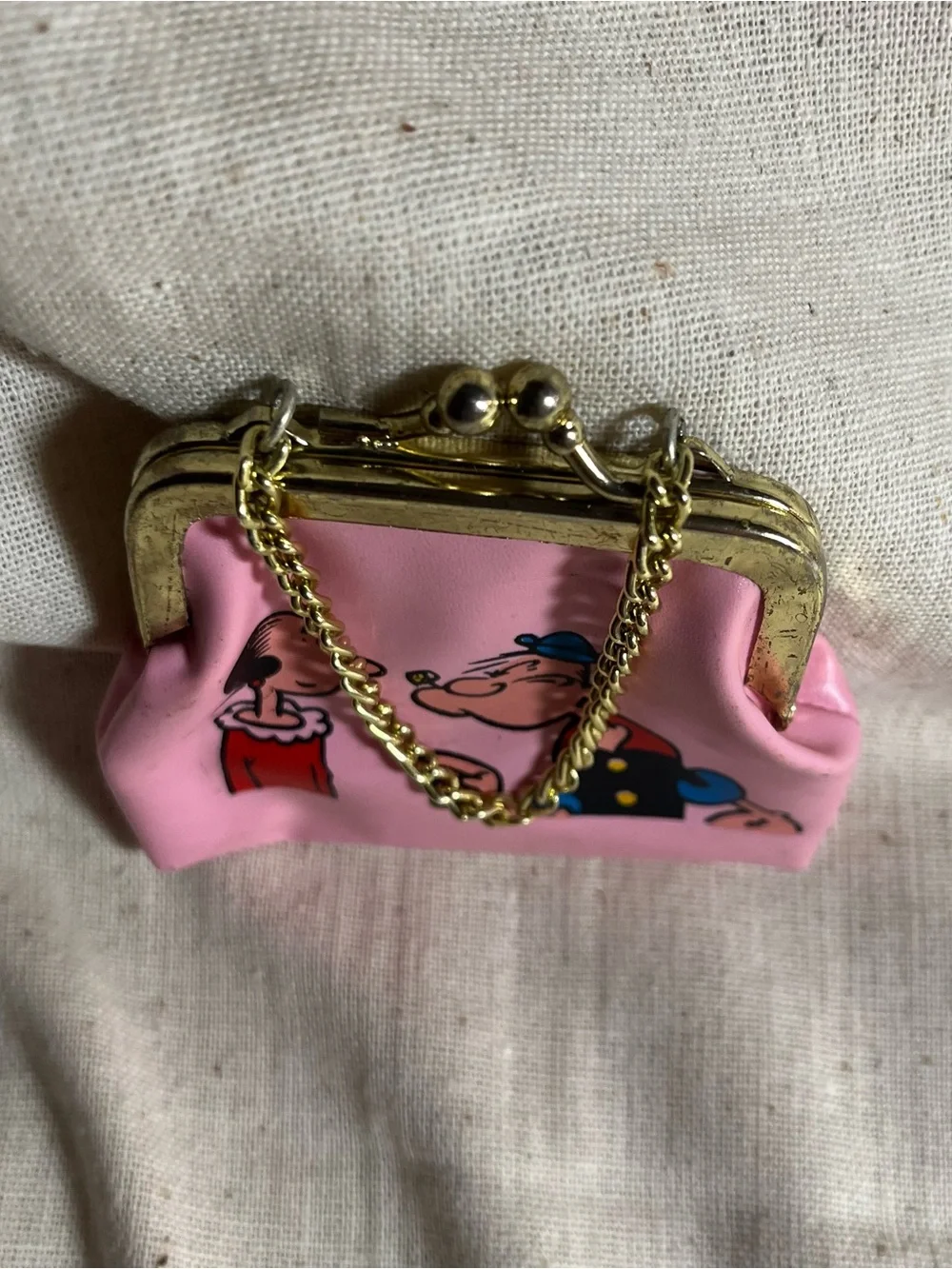 VTG Popeye and Olive Oil mini Purse Mint Cond